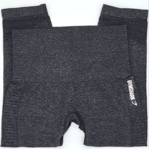 NWOT Gymshark Seamless High Waisted Capri Leggings Charcoal  Women's Size Small